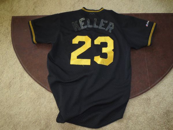Pittsburgh Pirates Spring Training Game Used Jersey Keller #23 Majestic XL