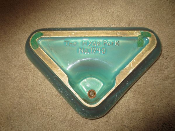 Circa 1930's? Detroit Tigers Ceramic Ashtray  unusual