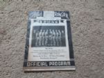 1936 Philadelphia Sphas Basketball Program World Champs ABL Lautman, Gotthoffer RARE