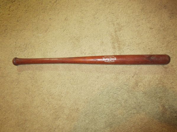 Circa 1960 Mickey Mantle Mini Bat Rollin Wilson Co. Memphis, TN  23 long