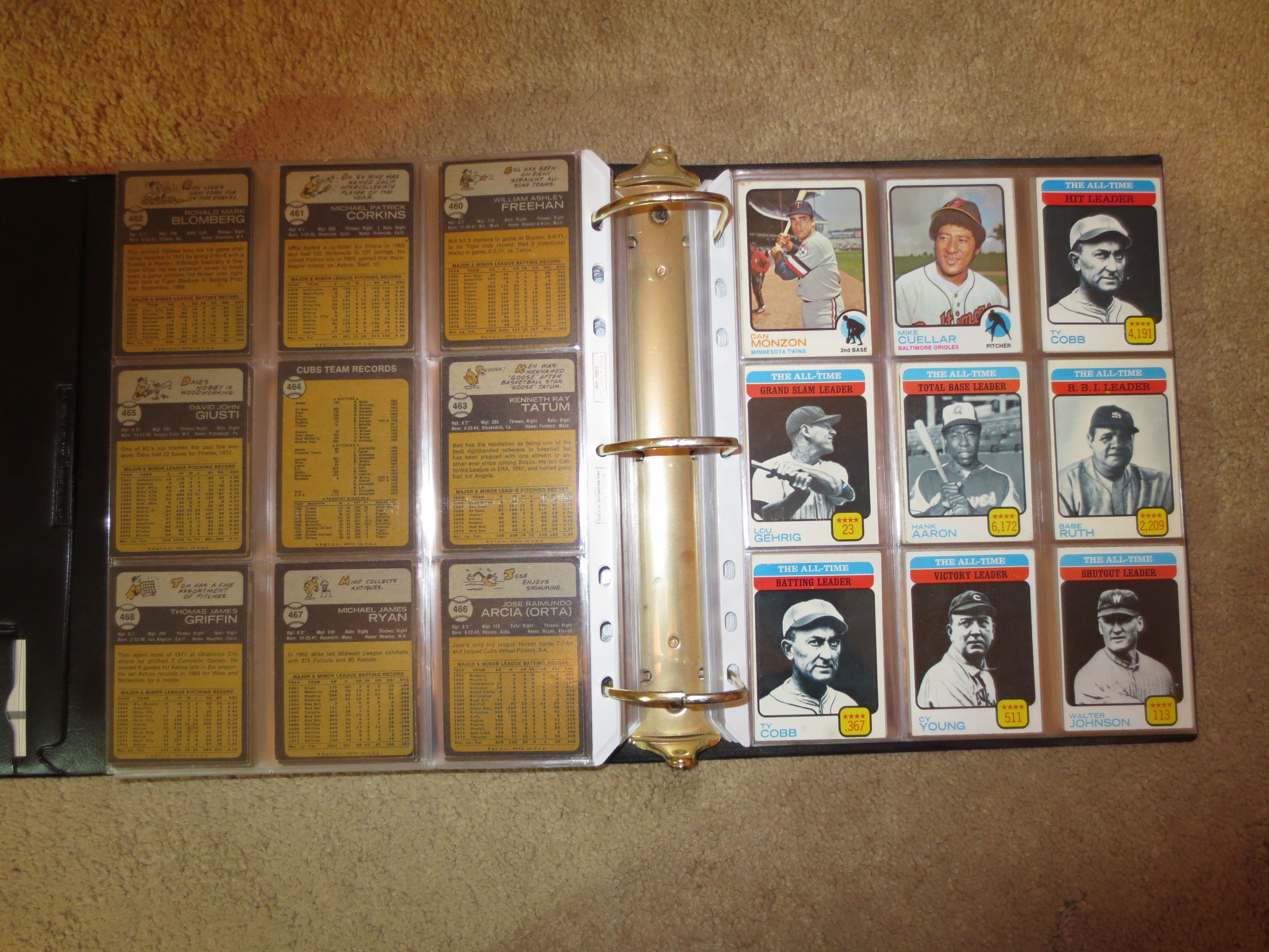 Lot Detail - 1973 Topps Baseball Complete Set Ex+-Near MInt Schmidt ...