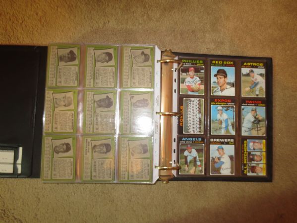 1971 Topps Baseball Complete Set near mint Baylor/Baker rookie PSA 7 near mint