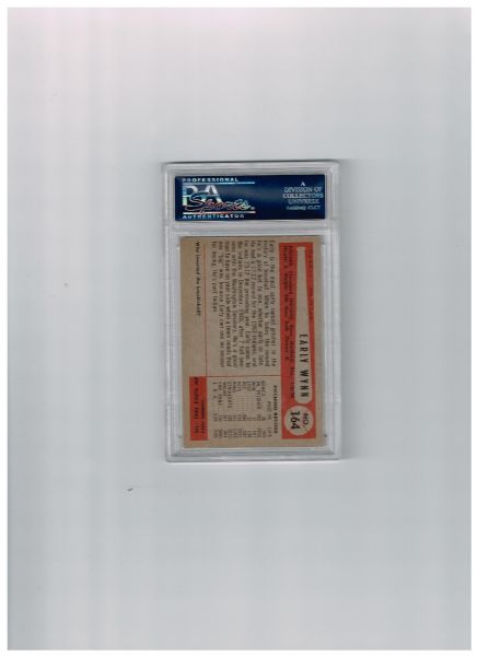 1954 Bowman Early Wynn PSA 9 No Qualifiers Baseball Card NONE HIGHER! #164 HOF