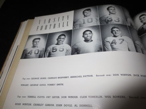 Jackie Robinson 1939 Pasadena City College yearbook Broke the Color Barrier