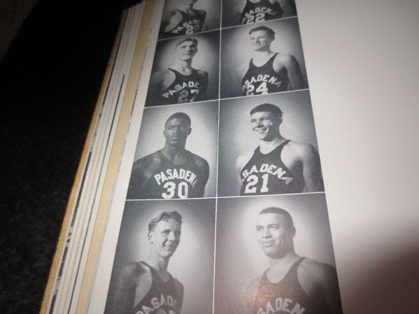 Jackie Robinson 1939 Pasadena City College yearbook Broke the Color Barrier