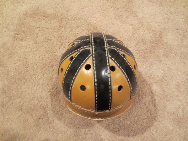 1930's Rawlings Model NHC Football Helmet Beautiful Condition