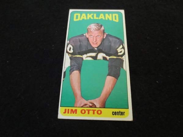 1965 Topps Jim Otto football card #145 Hall of Famer Oakland Raiders