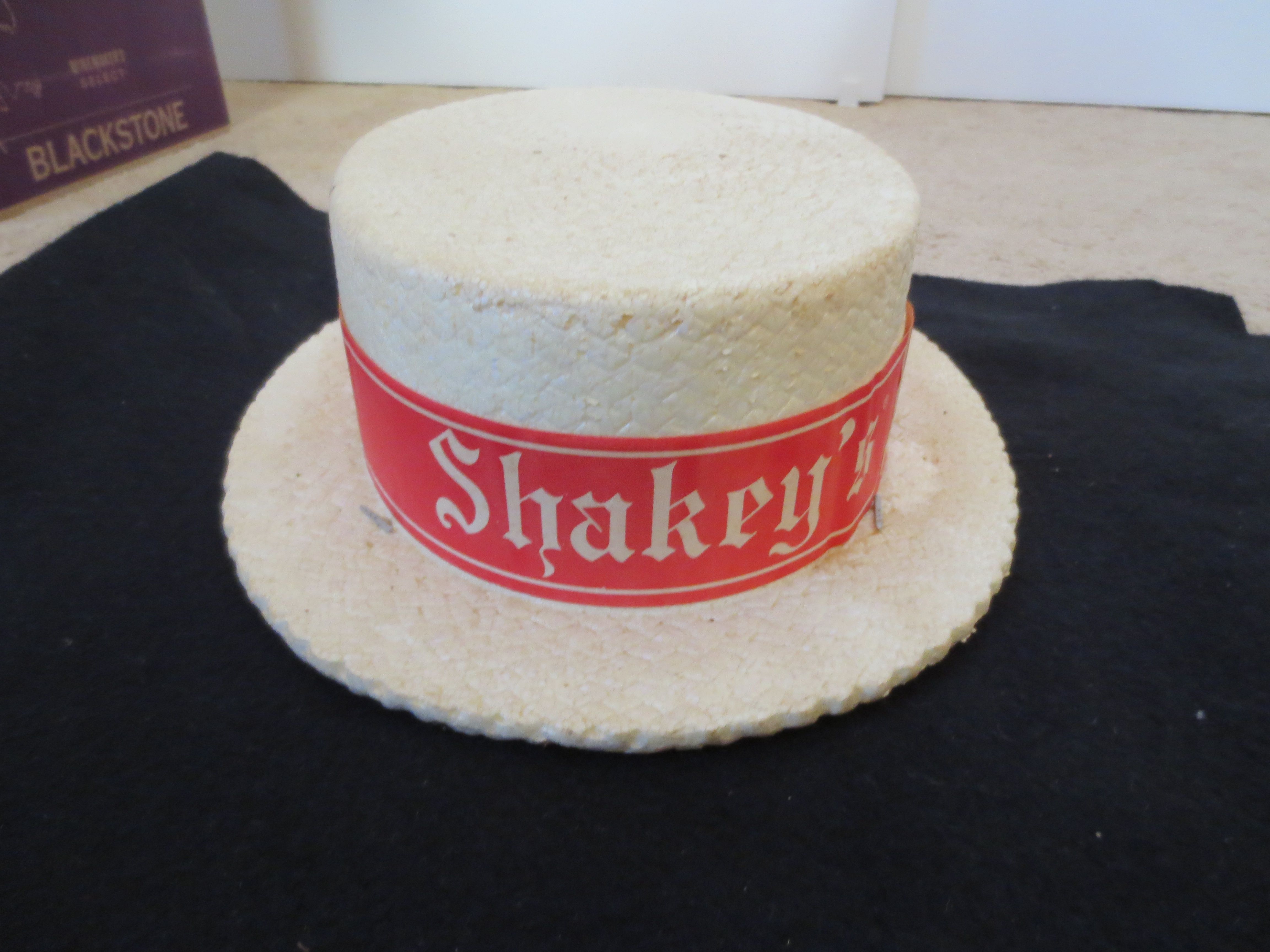 Lot Detail - 1960s Shakeys Pizza Styrofoam Hat