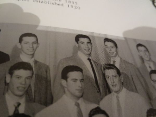 Sandy Koufax 1955 University of Cincinnati School Yearbook