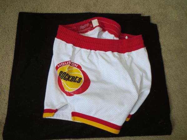 Slick Watts Game Used 1978-79 Houston Rockets Shorts #00 Rawlings Size 34