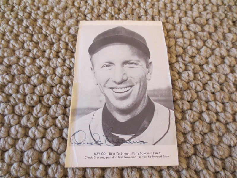 Assorted Rare Hollywood Stars Pacific Coast League PCL Autographs 