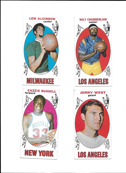 1969-70 Topps Basketball Card Complete Set  Very Nice Condition!