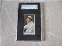 1909-11 Eddie Plank Portrait American Caramel E90-1 baseball card SGC Authentic