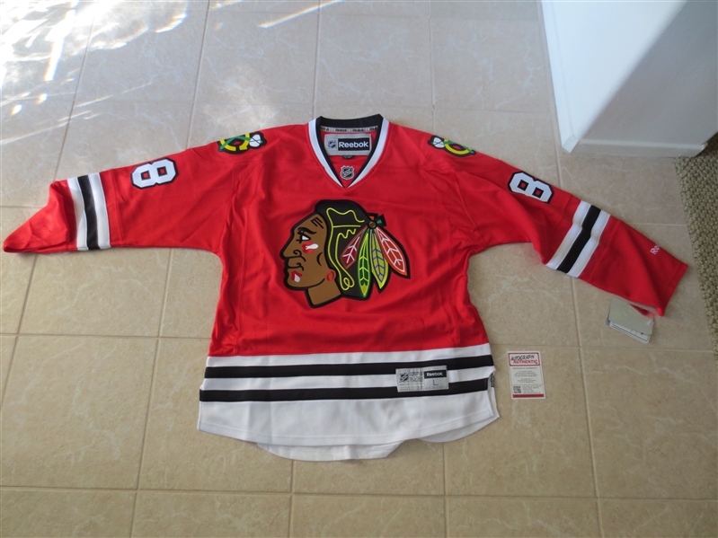 Patrick Kane Autographed Red Chicago Blackhawks Jersey #88  Hockey Hero