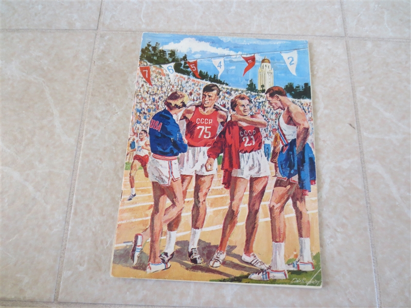 1962 4th USSR vs. USA Dual Track and Field Meets for Men and Women at Stanford