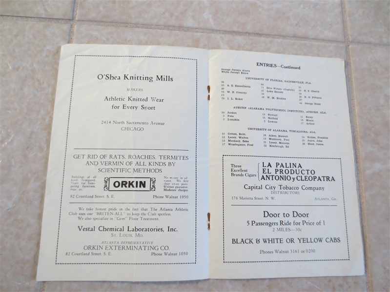 1931 10th Annual Basket Ball Championship Program + (14) issues 1952-53 Weekly Basketball Record