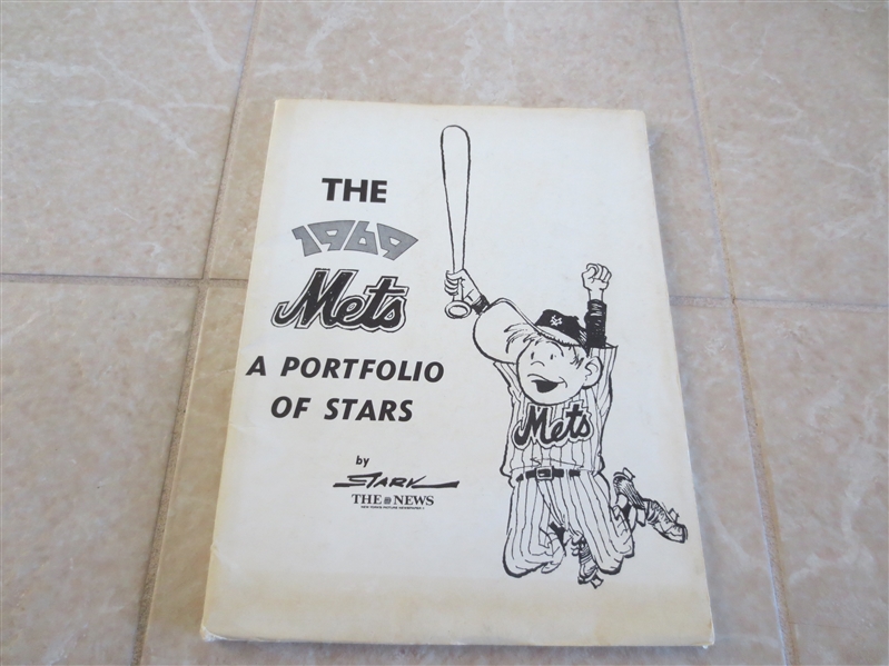 1953 Quick Magazine Mickey Mantle cover + 1969 New York Mets Portfolio of Stars NY Daily News 