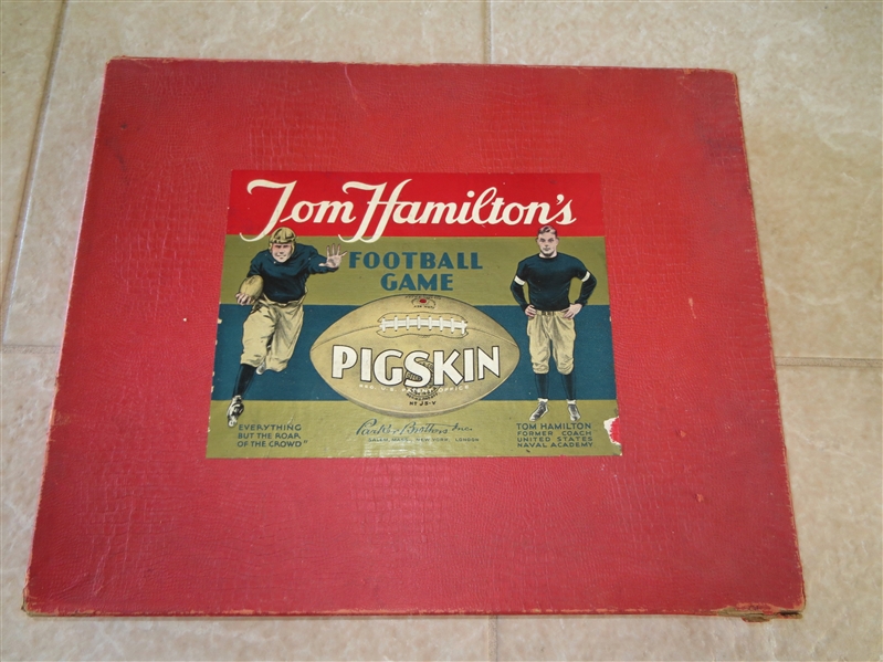 Tom Hamilton's Football Game Pigskin by Parker Bros.  Army-Navy Game 1926