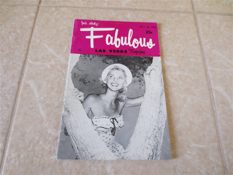 July 1955 issue Fabulous Las Vegas Magazine 