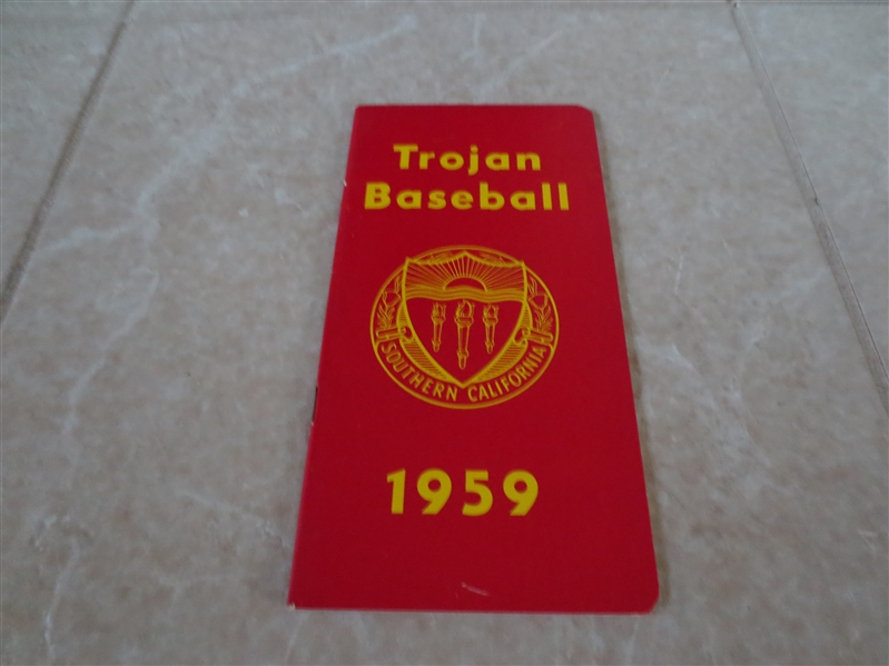 1959 USC Baseball & Track and Field Media Guide  Don Buford
