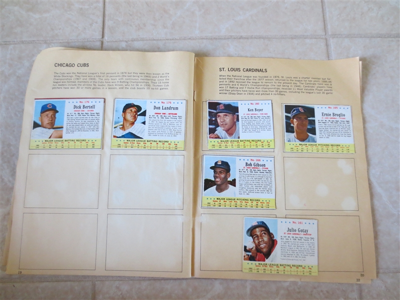 (58) 1963 Post Cereal baseball cards including Berra, Ford, Fox, Wynn, Marichal, Robinson, Hodges, Drysdale, Gibson and more