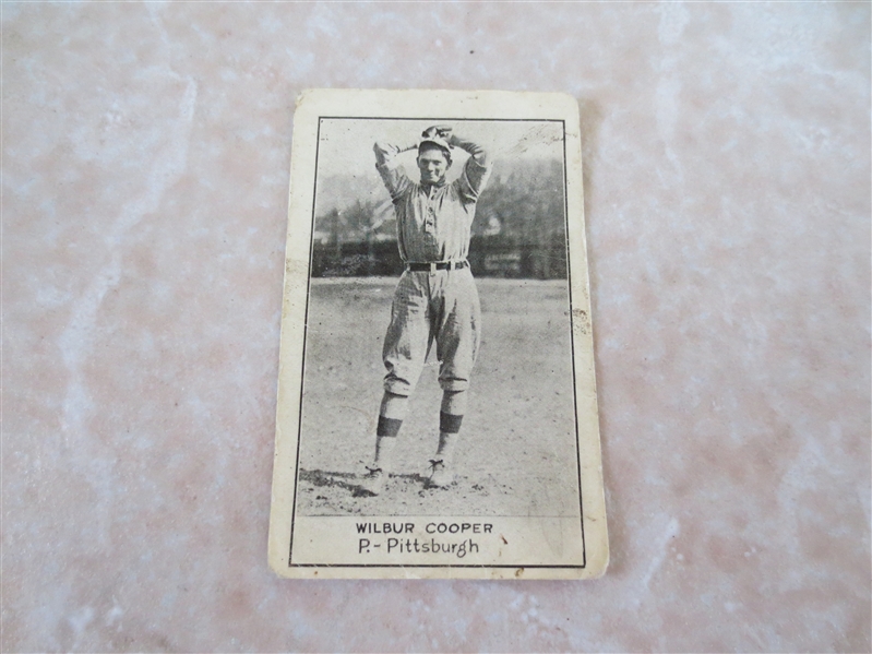 1922 American Caramel E121 Wilbur Cooper baseball card