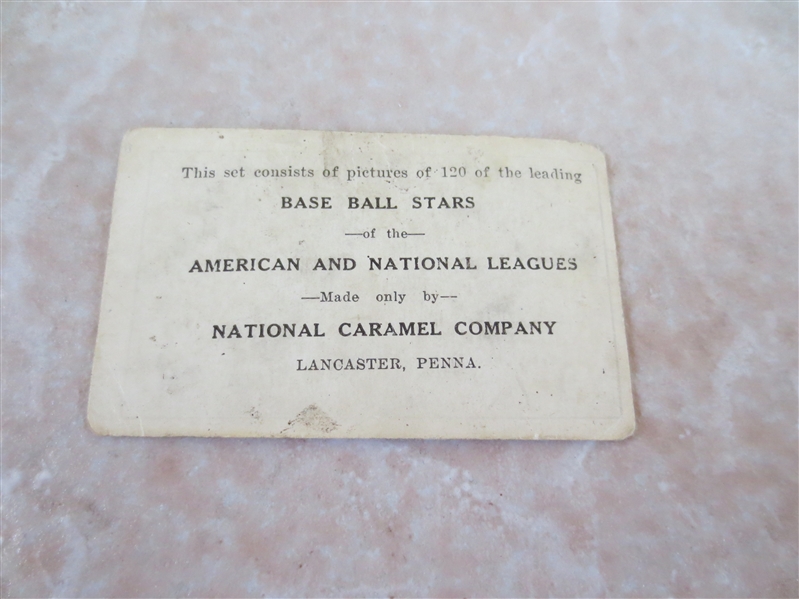 1922 American Caramel E121 Wilbur Cooper baseball card