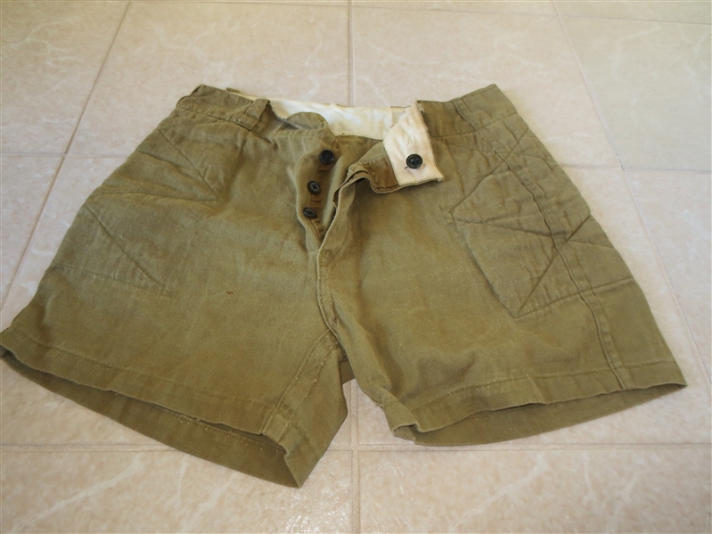 1910 Quilted Basketball Shorts by GW Rosenberg London Size 32