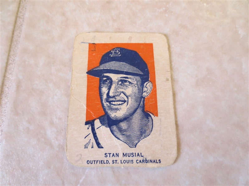 1952 Wheaties Stan Musial Portrait baseball card