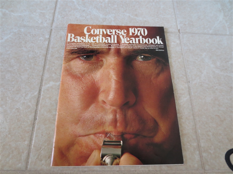1970 Converse Basketball Yearbook