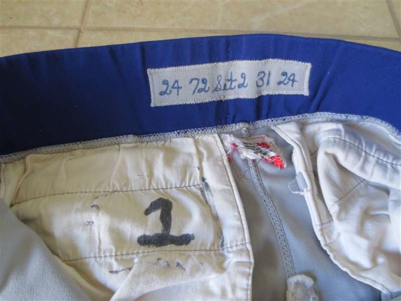 1972 Game Worn Chicago Cubs Road Pants of Pete Lacock, Tommy Davis, and Art Shamsky