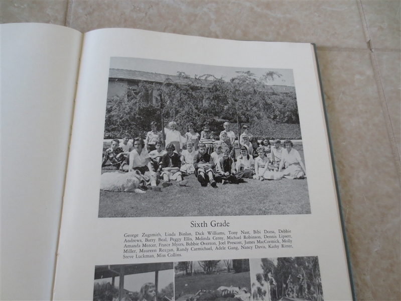 1952 Maureen Reagan Chadwick School yearbook