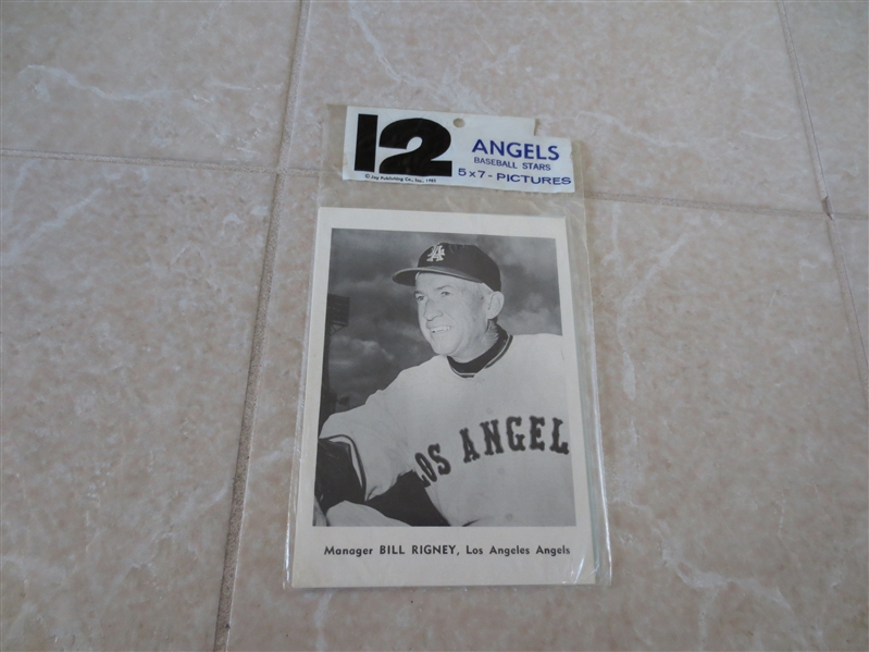 1961 Los Angeles Angels Jay Picture photos in original packaging!   RARE!