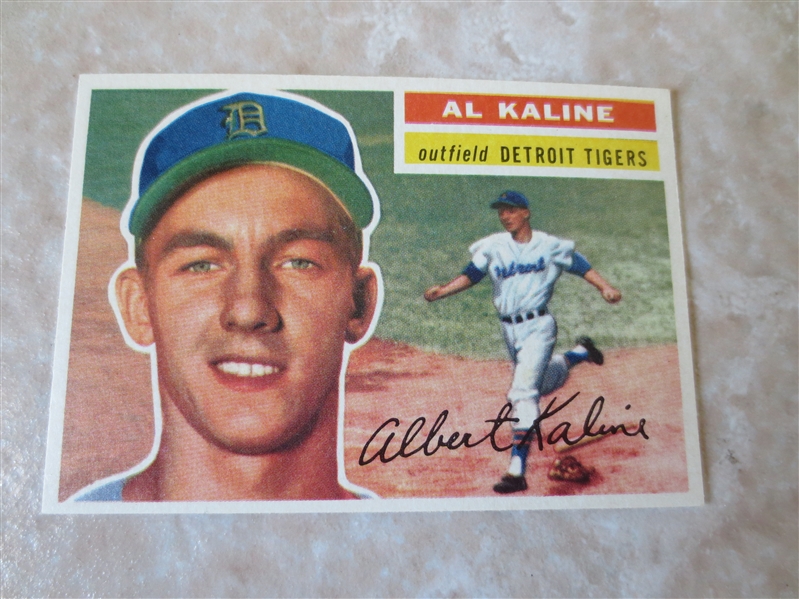 1956 Topps Al Kaline baseball card #20  Great shape!