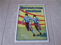 1924 Northwestern at Michigan football program  Michigan wins