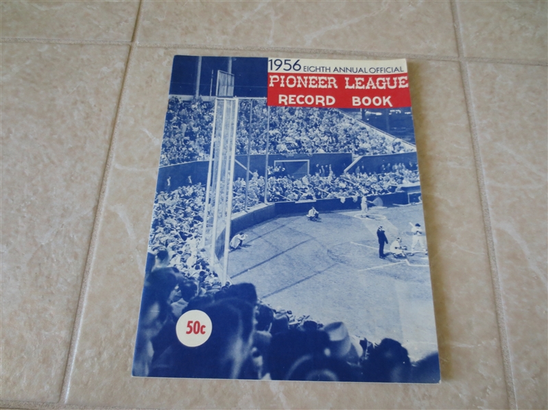 1953 Eastern League baseball yearbook plus 1956 Pioneer League baseball yearbook