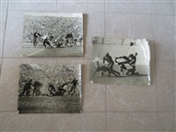 (3) 1920s Original college football photos Rose Bowl Notre Dame vs. USC plus 11" x 14"