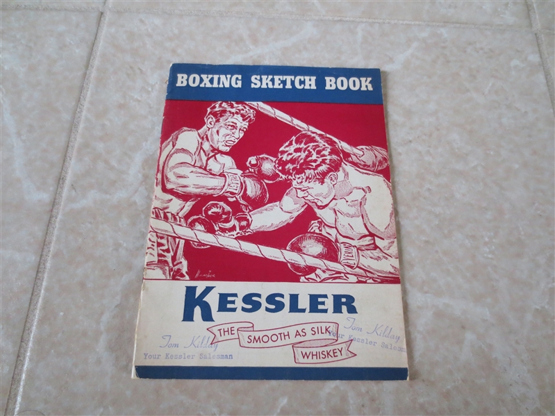 1955 Kessler Boxing Guide   Tough to find!