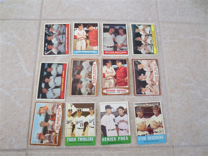 (30+) 1961-1970 Topps Star Group and Sporting News baseball cards  No HOFers