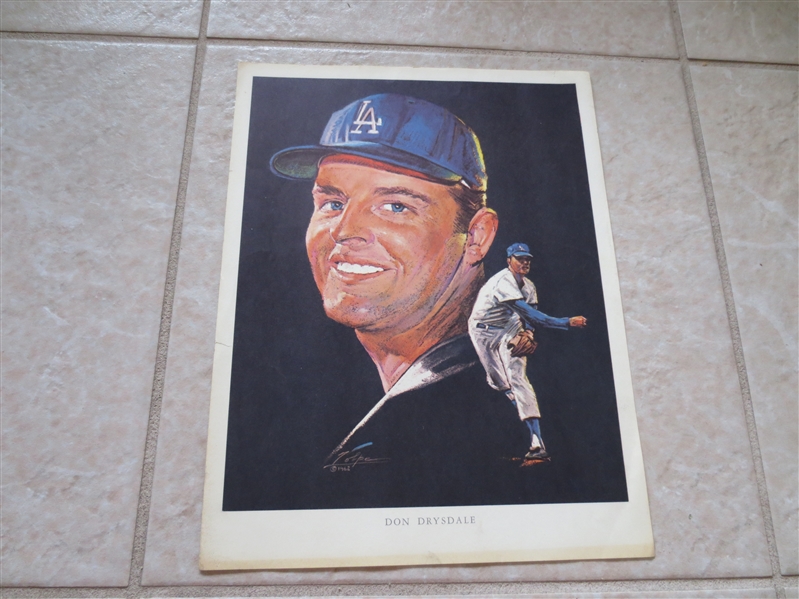 1962 Don Drysdale Volpe photo  Hall of Fame