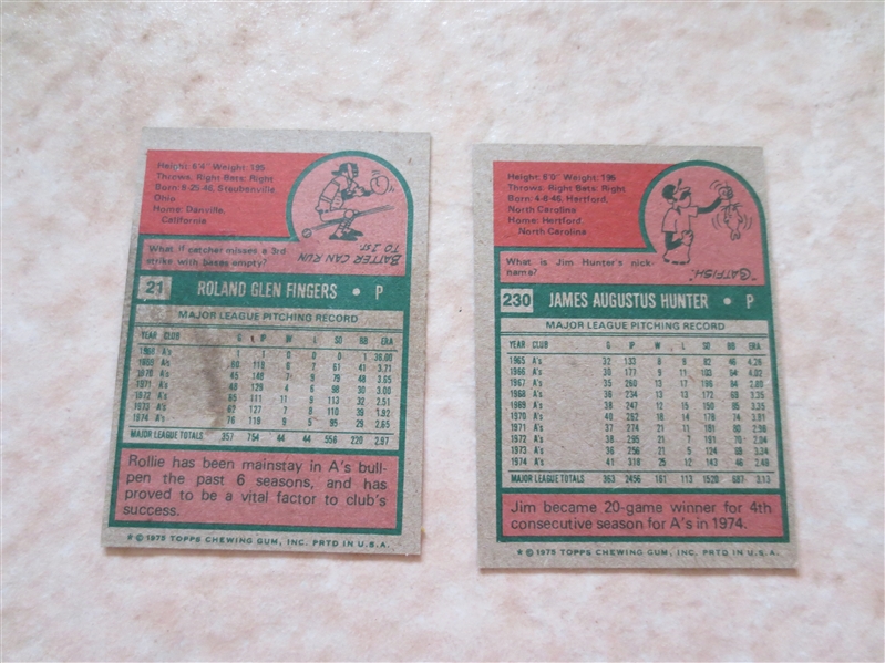 1975 Topps rookie Robin Yount + (2) 75 Topps Minis + 1968 Topps Game Aaron, Yaz