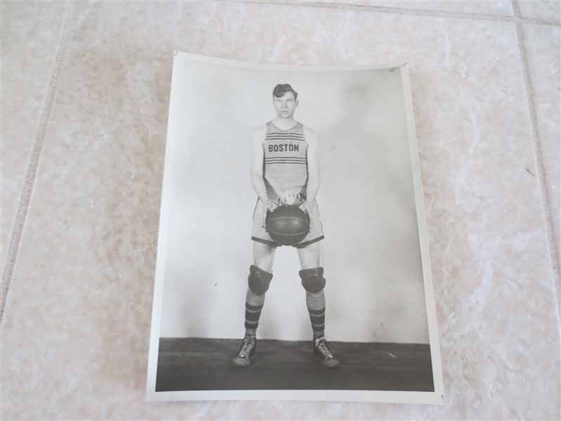 1926 American Basketball League Type I Wire Photo Fiddle Morley Boston Whirlwinds RARE