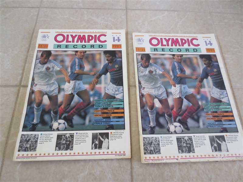 The 1932 and 1984 Olympics Package:  both in Los Angeles