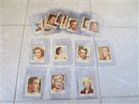 (21) 1954 Klene Val Gum American Film Stars cards from Holland