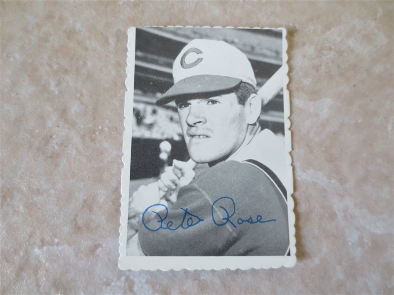 1969 Topps Deckle Edge Pete Rose baseball card 