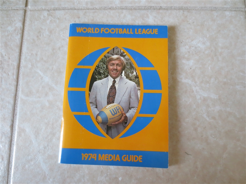 1974 World Football League Media Guide