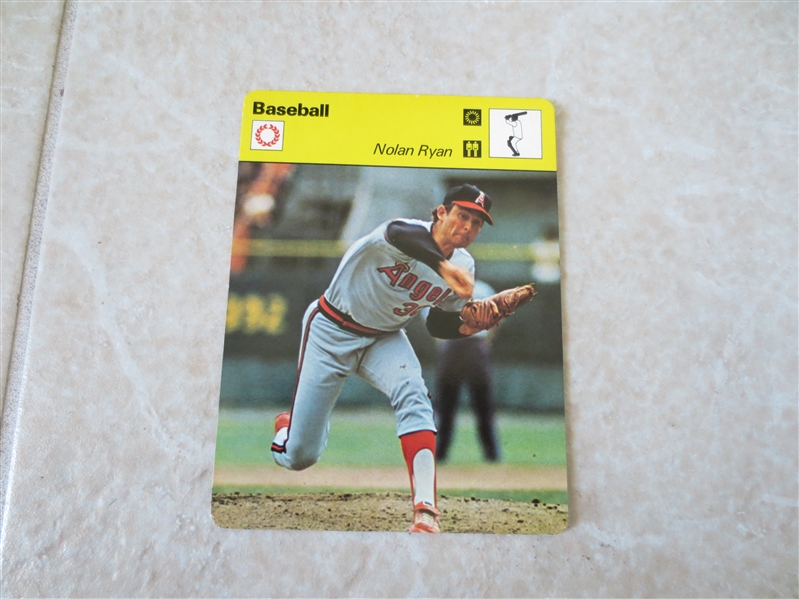 1977-79 Nolan Ryan Sportscaster baseball card