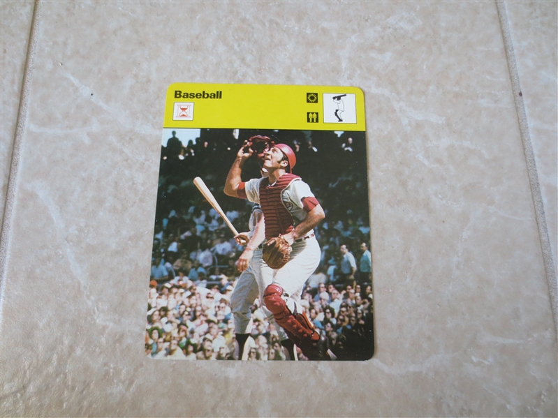 1977-79 Johnny Bench Sportscaster baseball card