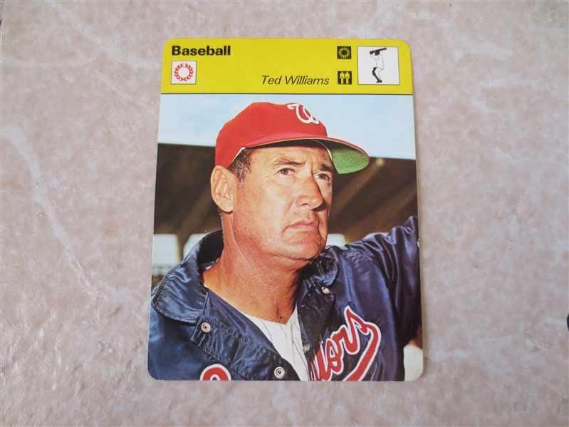 1977-79 Ted Williams Sportscaster Baseball card 