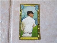 1911 T205 George Merritt Buffalo Minor League baseball card Hassan back Factory #649
